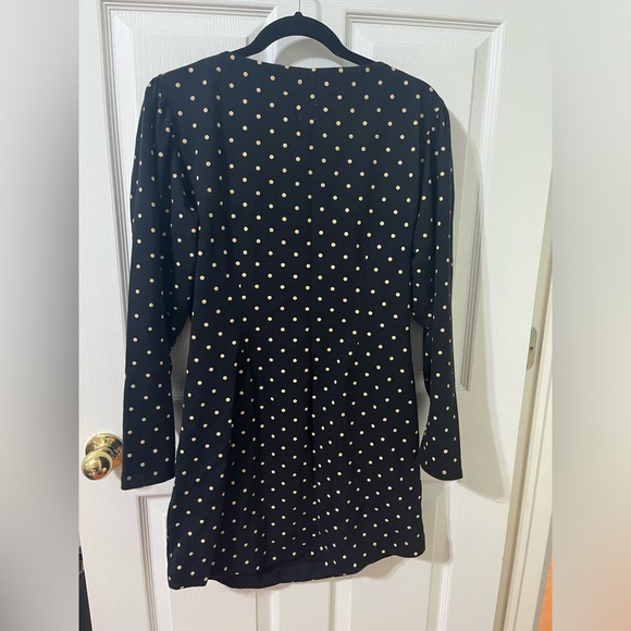 La Vie Rebecca Taylor Polka Dot Dress Size M - Picture 2 of 5